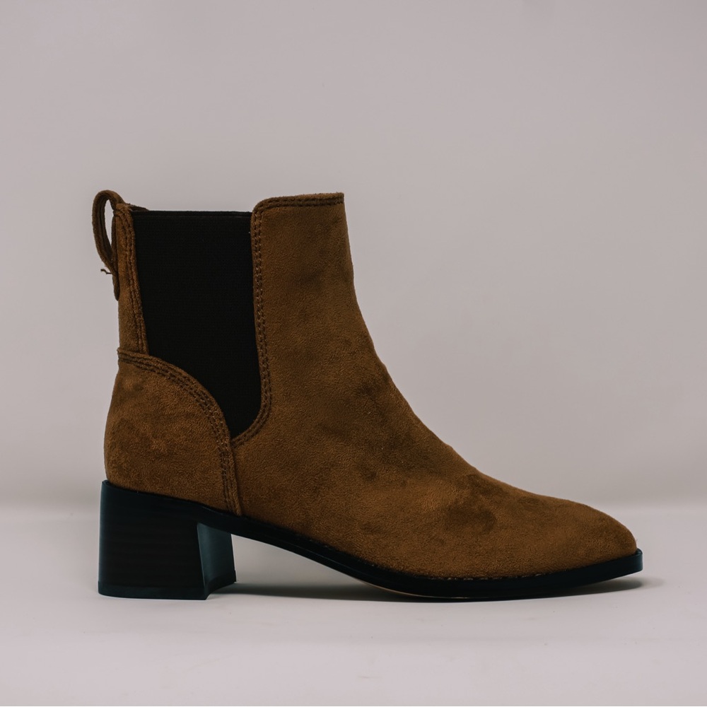 J. Crew Brown Suede Ankle Boots